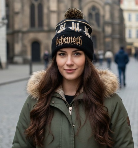 Chapeau jacquard chaud avec - chapeau,
