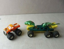 Lot de voitures Majorette, serpent Extranimals + Toyota 2011 Monster Truck