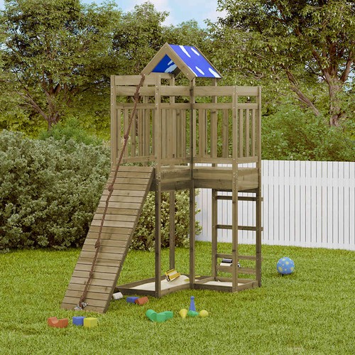 Aire jeux extérieur bois - aire,