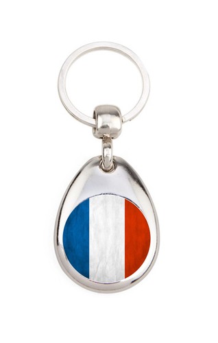 Drapeau france porte - porte, en