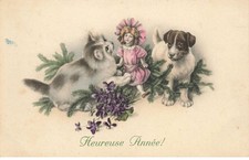 DOGS #MK39830 HAPPY YEAR CAT