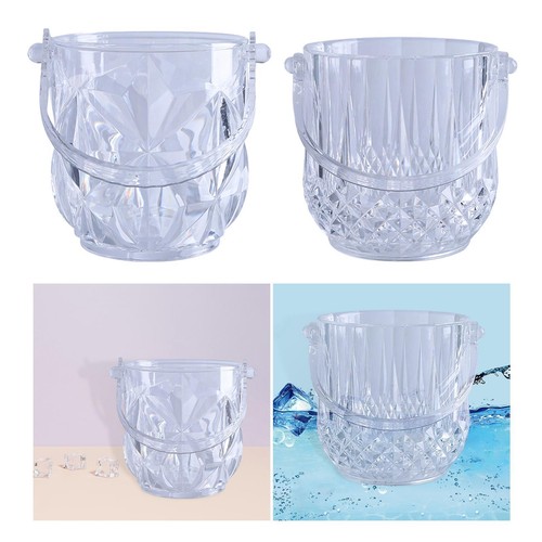 Seau glace cristal - glace, en