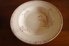 Assiette  creuse terre de fer Saint Amandine "Muguet"