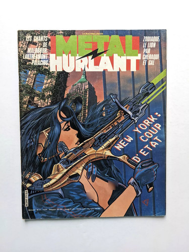 Métal hurlant 1982 - métal,