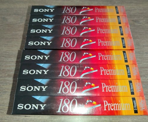 Lot cassette sony vhs - lot, 8