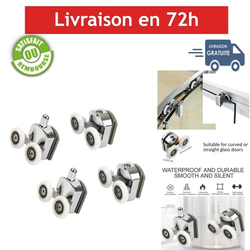 Roulettes porte douche - roulettes, de