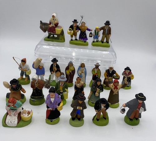 Anciens santons truffier - ,