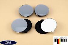 4 Enjoliveurs Avec Argent Silicone Étiquettes - Artec Icw 60,0 - 54,5 MM RH60