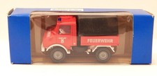 ROCO CAMION DE POMPIER UNIMOG NEUVE EN BOITE REF 1319 HO