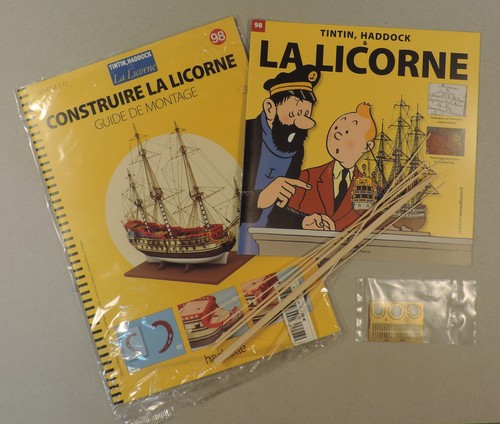 Tintin construire licorne - construire, la