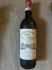 bouteille de vin Saint Estephe