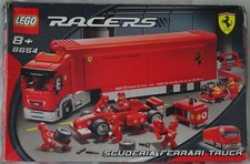 LEGO - RACERS 8654 -- SCUDERIA FERRARI TRUCK -- SET COMPLET AVEC BOITE ET NOTICE