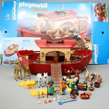 PLAYMOBIL 9373 L’ARCHE DE NOE ET SES ANIMAUX Très bon état. Très complet