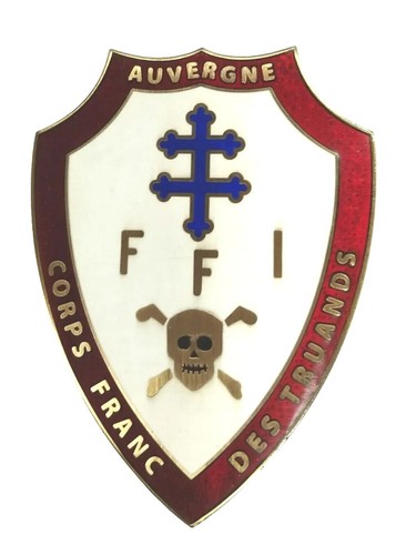 Insigne ffi corps francs - insigne,