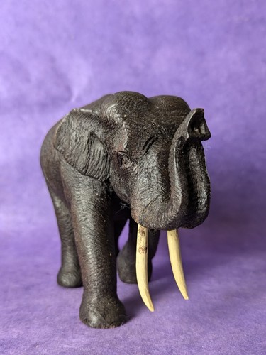 éléphant sculpté bois - Éléphant,