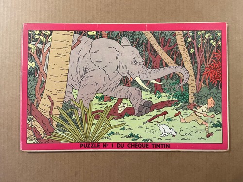 Puzzle chèque tintin - chèque,