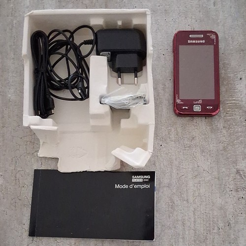 Samsung player one - rouge, 3,0"