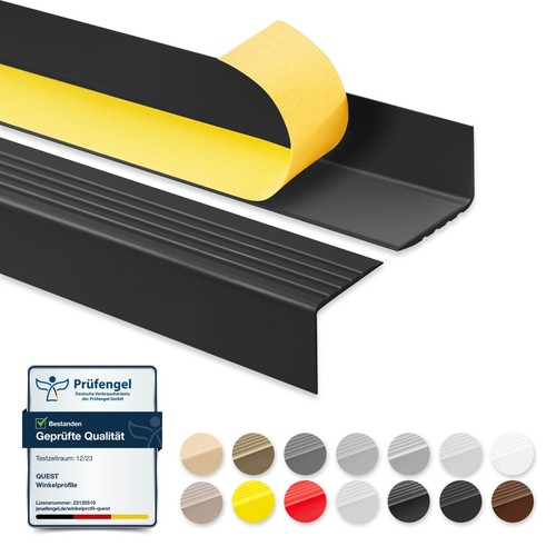 Profil bord escalier pvc - d'escalier,