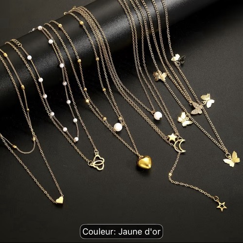 collier papillon