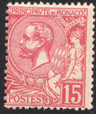 TIMBRE MONACO Année 1891