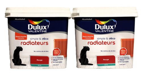 Lot peinture radiateur dulux - peinture,