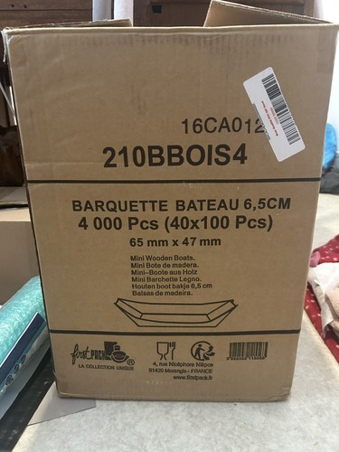 Lot 4000 barquette - 4000,