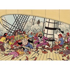 Carte postale Tintin