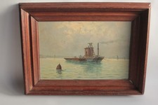 Tableau peinture Marine Bateau