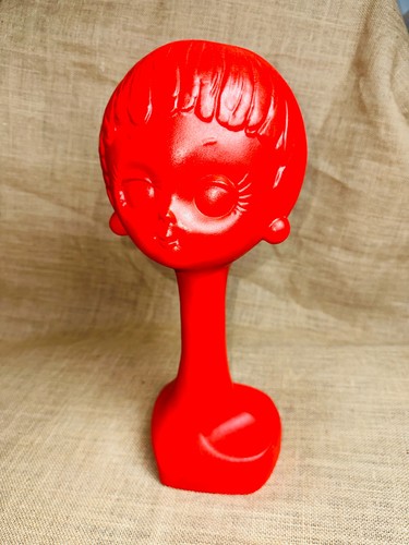 Poupée twiggy rouge - rouge, en