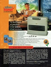 Advertising 11211 2002 The Kerosene Stove Zibro Kamin Fair Heat