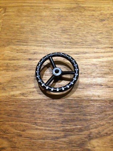Volant noir 37mm pour jouet - noir,