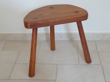 old wooden stool CHARLOTTE PERRIAND PIERRE CHAPO DESIGN