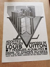 Publicité originale de 1931