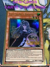 CARTE Yu Gi Oh BEAUTE FANTOME ET MANOIR HANTE MAGO-FR012 1ère édition