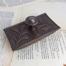Tampon Buvard Ancien en Bronze