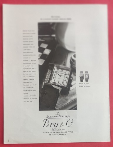 Publicité presse montre - publicité,