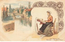 BELGIUM #MK45678 BRUGES LES DENTELLES LE QUAI VERT