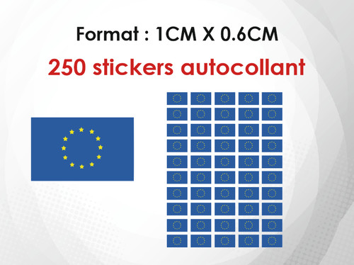 250 stickers mini - , petit