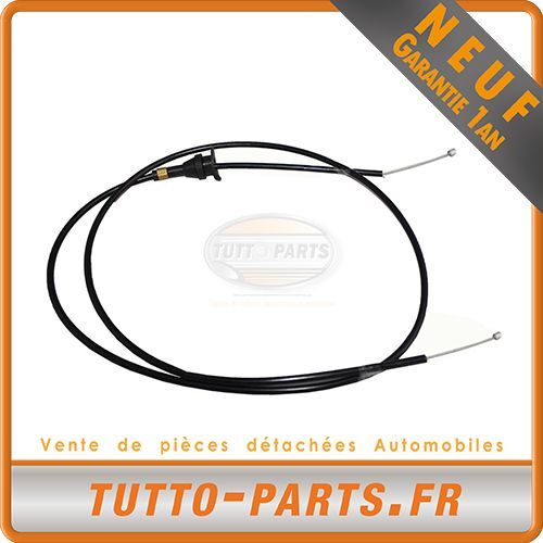 Câble ouverture capot pour