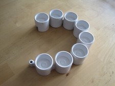 8 porte-bougies  vintage IKEA