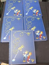 SPIROU ET FANTASIO - FRANQUIN - EDITIONS ROMBALDI 5 VOLUMES 
