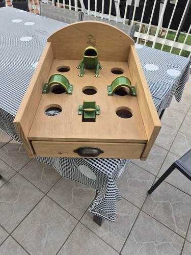 Jeu grenouille métal - jeu,