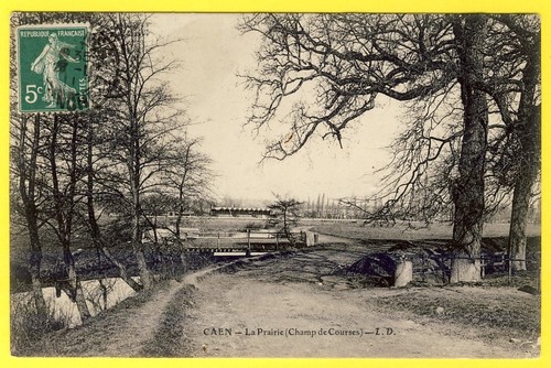Cpa caen hippodrome - cpa,