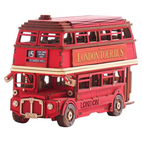 London tour bus jigsaw - tour,