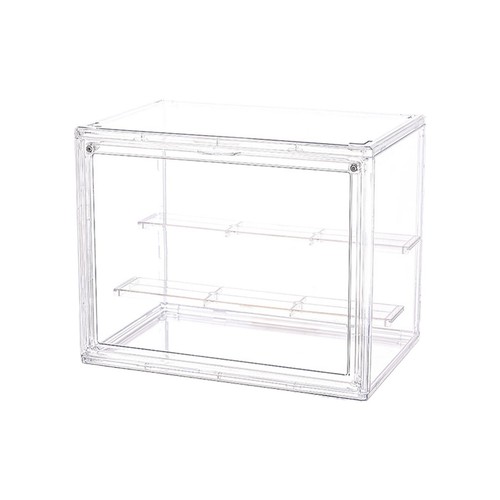 Vitrine transparente avec