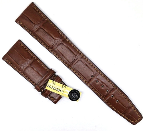 Bracelet montre crocodile 22mm - bracelet,
