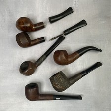 Lot ancienne pipe en bois 
