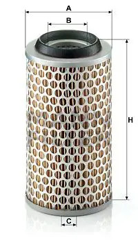Filtre air cartouche - à,