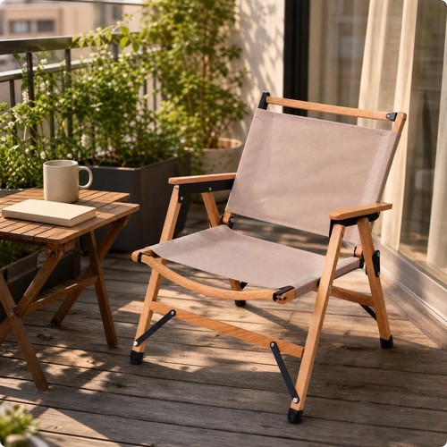 Chaise pliante pliable - , de