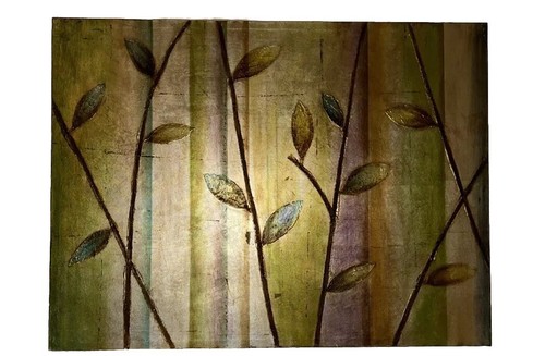 30x40 artwork branch leaves - branch,